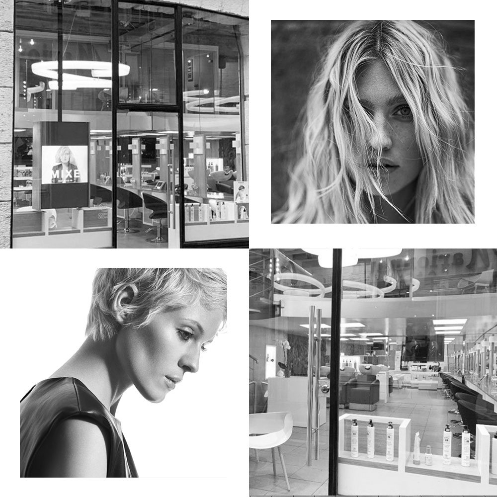 Intérieur du salon Cartier Coiffure à Marseille